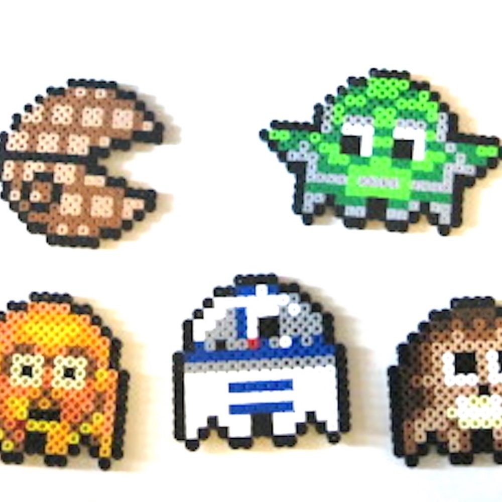 Perler Beads set of 5 Star Wars Pacman 1